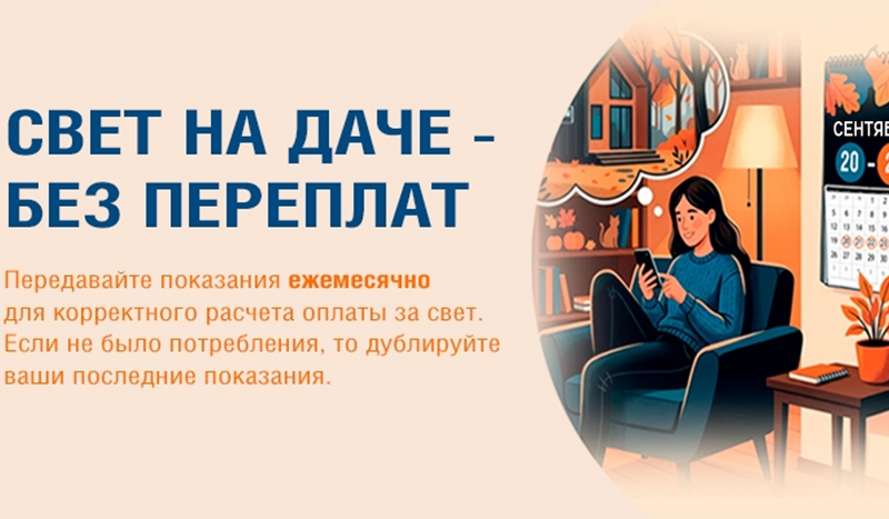 Свет на даче — без переплат: почему важно передавать показания счетчиков круглогодично