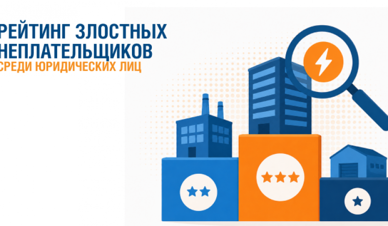 «Башэлектросбыт» опубликовал рейтинг злостных неплательщиков среди юридических лиц