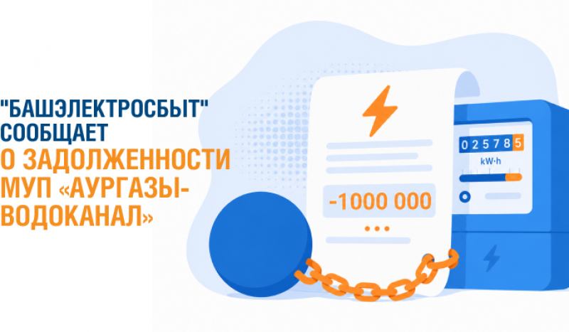 ООО «ЭСКБ»: о ситуации с задолженностью МУП «Аургазы‑Водоканал»